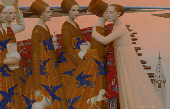Andrey Remnev Painting_Yoga_Movement_Poetry